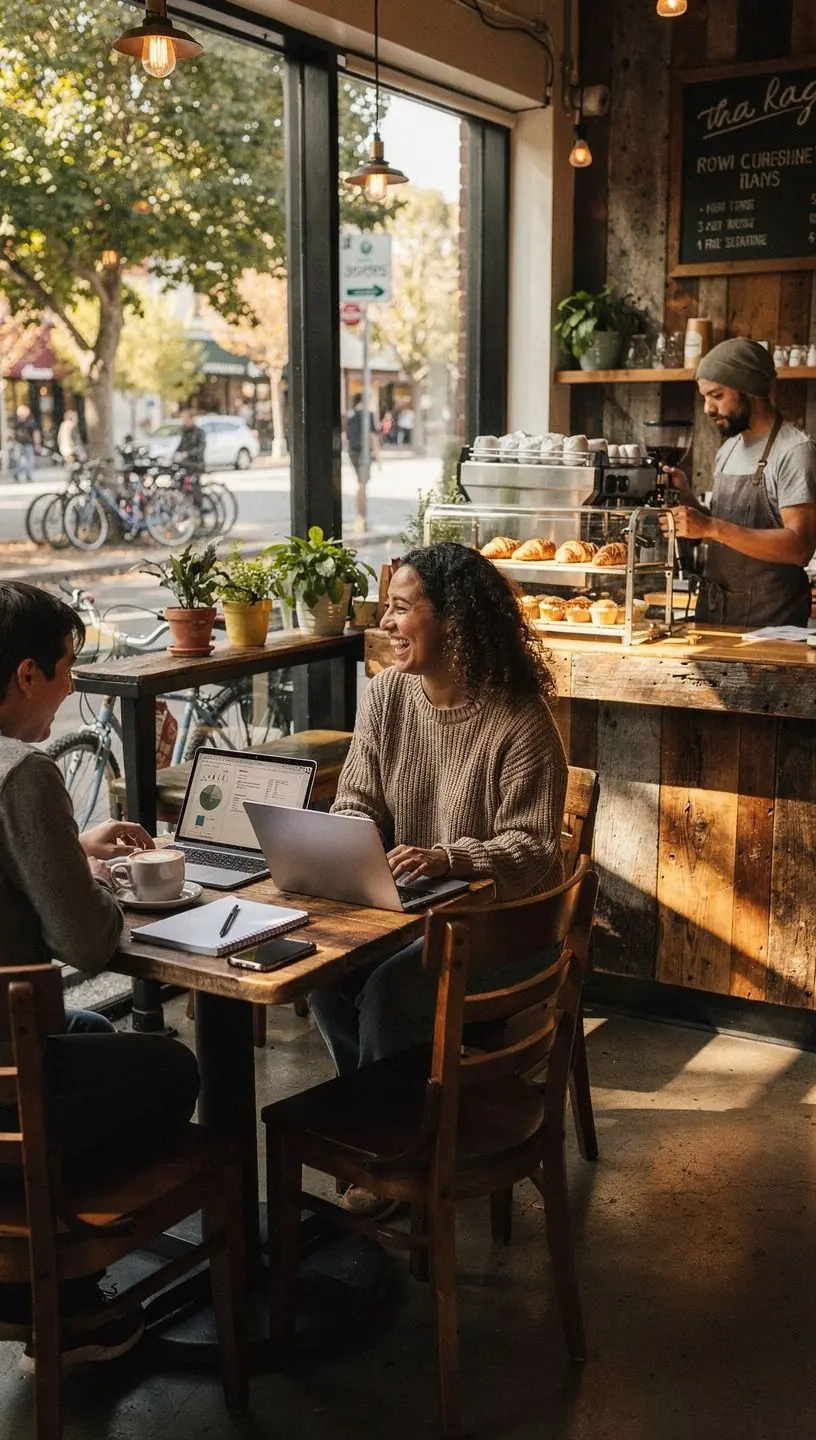 Stylized graphic showing the contrast between complex and simplified digital tool layouts.